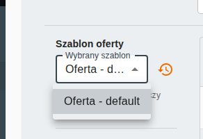 Przycisk Generuj ofertę w zakładce Oferty - rozpoczęcie generowania oferty