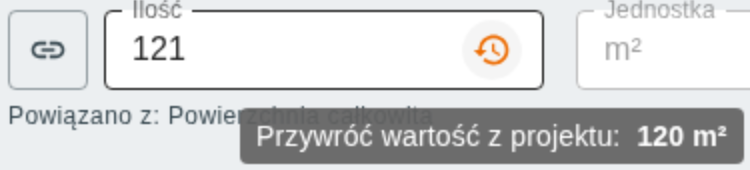 Przywracanie ilości